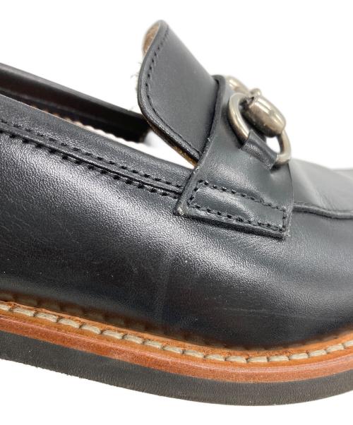 berwick（バーウィック）berwick (バーウィック) コインローヒールローファー ブラック サイズ:5の古着・服飾アイテム