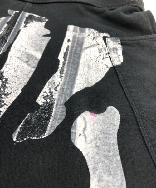 KAPITAL（キャピタル）KAPITAL (キャピタル) Bone Print Sweatpants ブラック サイズ:SIZE 1の古着・服飾アイテム