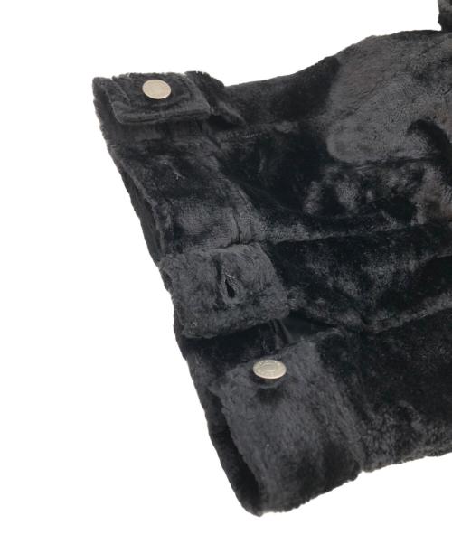 SUPREME（シュプリーム）Supreme (シュプリーム) Fuzzy Pile Trucker Jacket ブラック サイズ:SIZE Sの古着・服飾アイテム