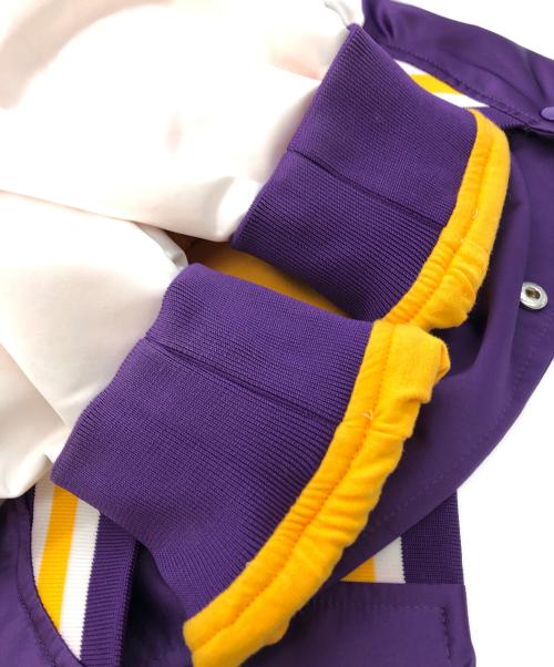 MITCHELL & NESS（ミッチェルアンドネス）MITCHELL & NESS (ミッチェルアンドネス) HOF N&N Satin Jacket Los Angeles Lakers Pau Gasol Roxa パープル サイズ:SIZE Lの古着・服飾アイテム