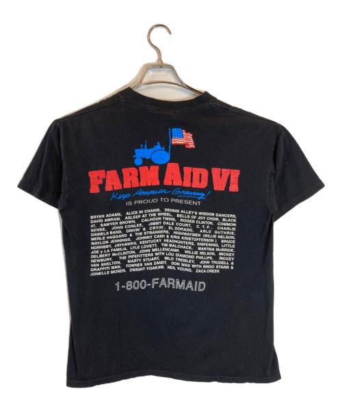 BROCKUM（ブロッカム）BROCKUM (ブロッカム) FARM AID VINTAGE TEE ブラック サイズ:Lの古着・服飾アイテム