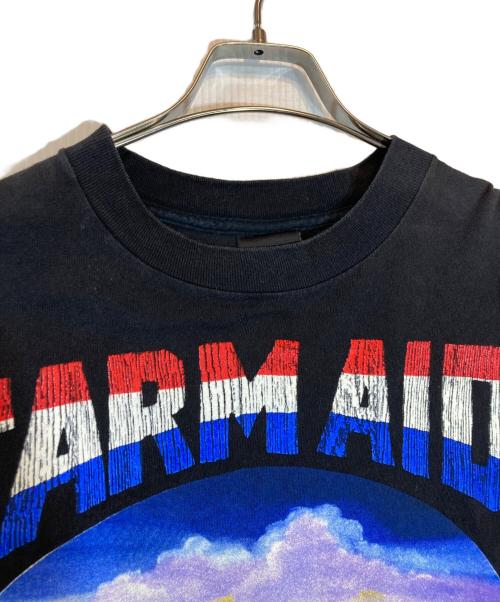 BROCKUM（ブロッカム）BROCKUM (ブロッカム) FARM AID VINTAGE TEE ブラック サイズ:Lの古着・服飾アイテム