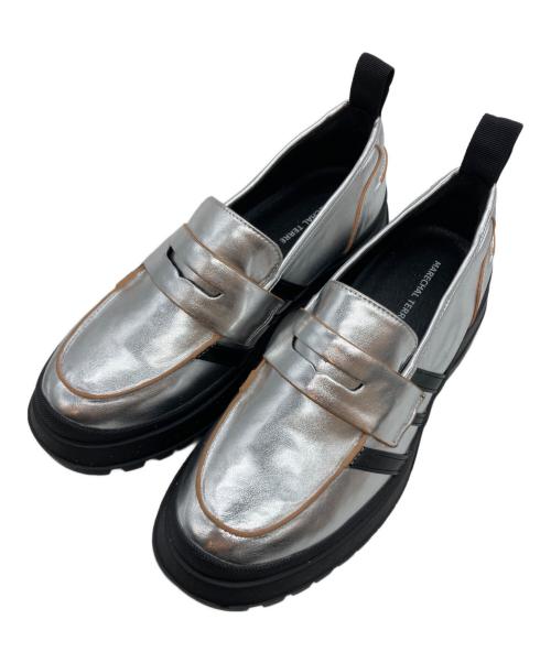 MARECHAL TERRE（マルシャルテル）MARECHAL TERRE (マルシャルテル) ラインローファー グレー サイズ:23.5の古着・服飾アイテム