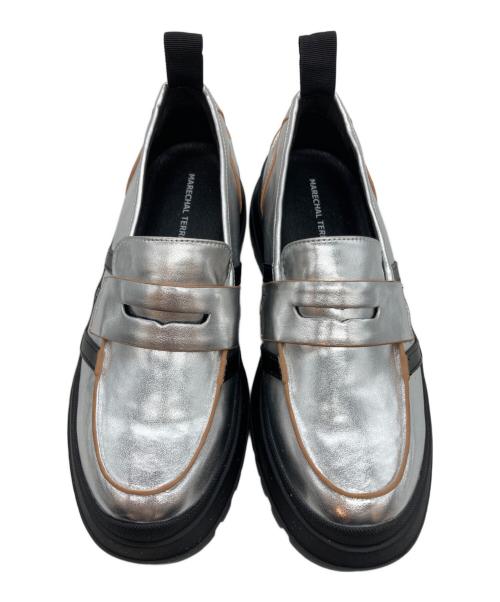 MARECHAL TERRE（マルシャルテル）MARECHAL TERRE (マルシャルテル) ラインローファー グレー サイズ:23.5の古着・服飾アイテム