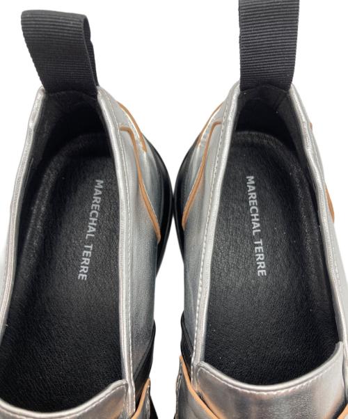 MARECHAL TERRE（マルシャルテル）MARECHAL TERRE (マルシャルテル) ラインローファー グレー サイズ:23.5の古着・服飾アイテム