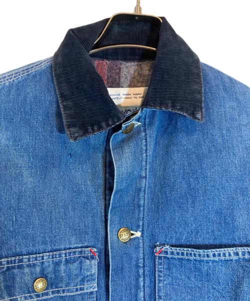 Sears（シアーズ）Sears (シアーズ) 裏ブランケットカバーオール インディゴ サイズ:Sの古着・服飾アイテム