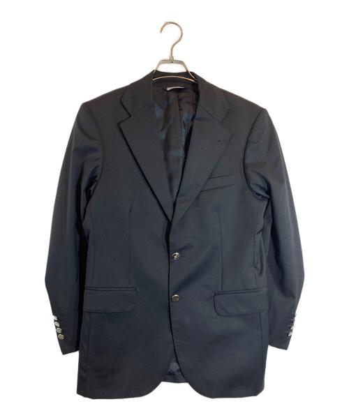 EMiLiANO RiNALDi（エミリアーノ・リナルディ）EMiLiANO RiNALDi (エミリアーノ・リナルディ) International Gallery (インターナショナルギャラリー) 2Bテーラードジャケット ブラック サイズ:44の古着・服飾アイテム