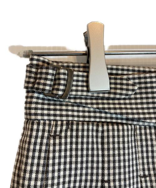 PT TORINO（ピーティートリノ）PT TORINO (ピーティートリノ) チェックグルカパンツ ベージュ×ブラック サイズ:42の古着・服飾アイテム