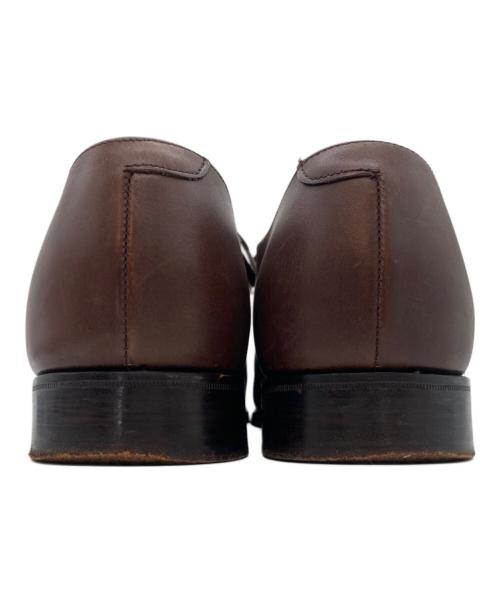 POULSEN SKONE & Co（ポールセン スコーン）POULSEN SKONE & Co (ポールセン スコーン) プレーントゥシューズ ブラウン サイズ:7 1/2Eの古着・服飾アイテム