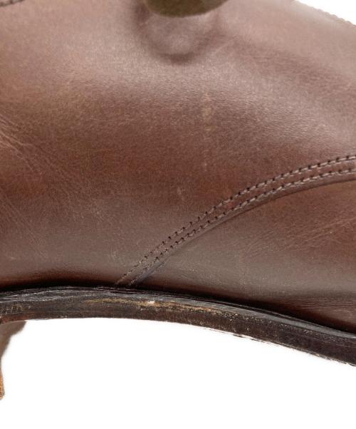 POULSEN SKONE & Co（ポールセン スコーン）POULSEN SKONE & Co (ポールセン スコーン) プレーントゥシューズ ブラウン サイズ:7 1/2Eの古着・服飾アイテム