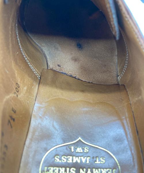 POULSEN SKONE & Co（ポールセン スコーン）POULSEN SKONE & Co (ポールセン スコーン) プレーントゥシューズ ブラウン サイズ:7 1/2Eの古着・服飾アイテム