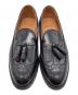 ALDEN (オールデン) Long Wing Tassel Moccasin ブラック サイズ:7 1/2 D：80000円