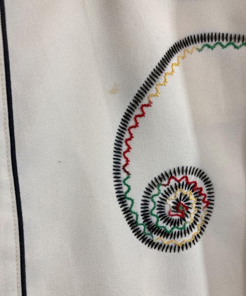 H BAR C（エイチバーシー）H BAR C (エイチバーシー) 刺繍入りウエスタンシャツ グレー サイズ:無しの古着・服飾アイテム
