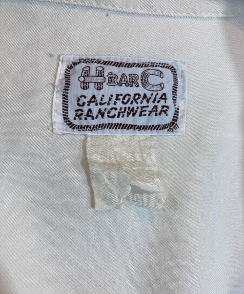 H BAR C（エイチバーシー）H BAR C (エイチバーシー) 刺繍入りウエスタンシャツ グレー サイズ:無しの古着・服飾アイテム