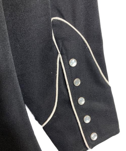 H BAR C（エイチバーシー）H BAR C (エイチバーシー) 刺繍入りウエスタンシャツ ブラック サイズ:無しの古着・服飾アイテム