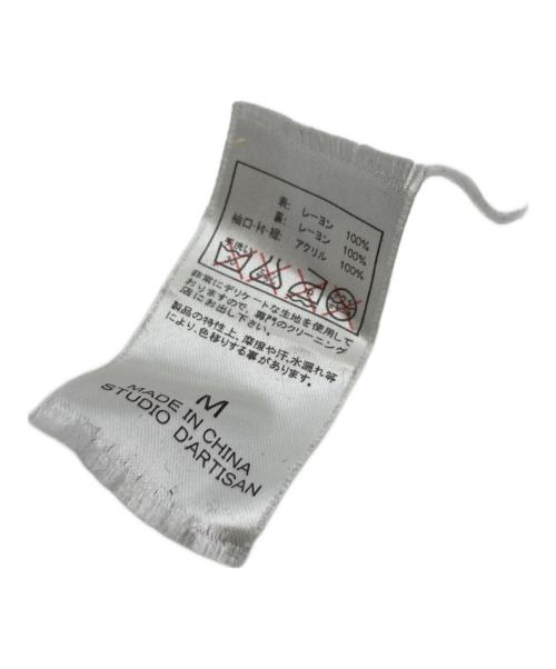 STUDIO D'ARTISAN（ステュディオダルチザン）STUDIO D'ARTISAN (ステュディオダルチザン) FLYING PIGスカジャン ブラック サイズ:Mの古着・服飾アイテム