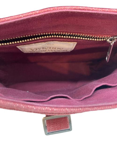 Vivienne Westwood（ヴィヴィアンウエストウッド）Vivienne Westwood (ヴィヴィアンウエストウッド) ショルダーバッグ レッドの古着・服飾アイテム