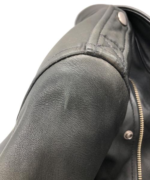 VICTIM（ヴィクティム）VICTIM (ヴィクティム) ダブルライダースジャケット ブラック サイズ:SIZE Lの古着・服飾アイテム