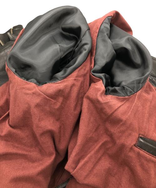 VICTIM（ヴィクティム）VICTIM (ヴィクティム) ダブルライダースジャケット ブラック サイズ:SIZE Lの古着・服飾アイテム