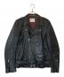 VICTIM（ヴィクティム）の古着「ダブルライダースジャケット」｜ブラック