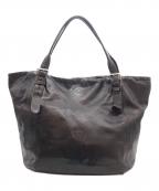 Felisiフェリージ）の古着「レザートートバッグ」｜ブラウン