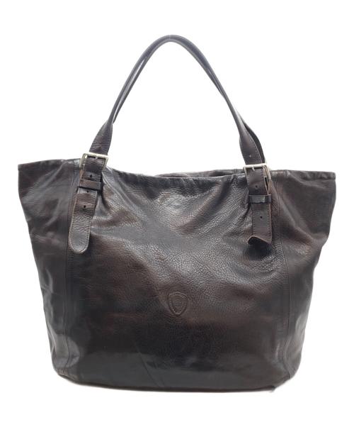 Felisi（フェリージ）Felisi (フェリージ) レザートートバッグ ブラウンの古着・服飾アイテム