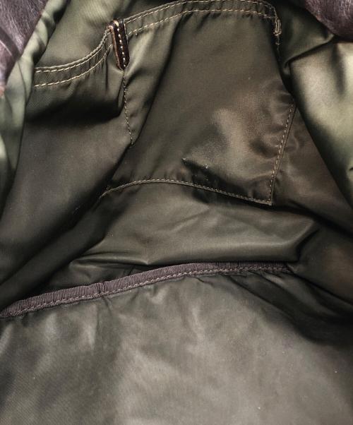 Felisi（フェリージ）Felisi (フェリージ) レザートートバッグ ブラウンの古着・服飾アイテム