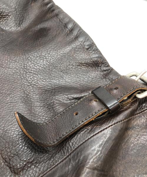 Felisi（フェリージ）Felisi (フェリージ) レザートートバッグ ブラウンの古着・服飾アイテム