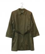 Burberry'sバーバリー）の古着「ステンカラーコート」｜カーキ