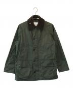 Barbourバブアー）の古着「別注 BEDALEナイロンジャケット」｜カーキ