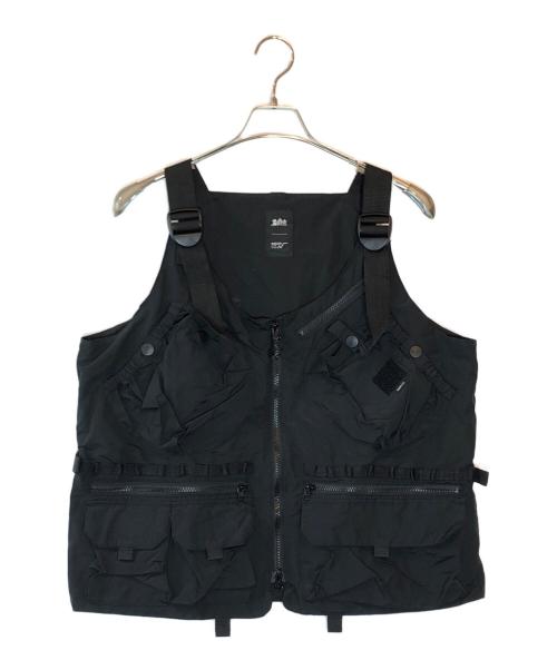 grn（ジーアールエヌ）grn (ジーアールエヌ) ROOT OUTDOOR TEBURA VEST ブラック サイズ:SIZE Lの古着・服飾アイテム