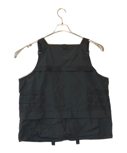 grn（ジーアールエヌ）grn (ジーアールエヌ) ROOT OUTDOOR TEBURA VEST ブラック サイズ:SIZE Lの古着・服飾アイテム