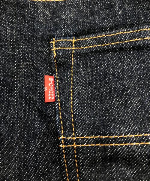 BIG JOHN（ビッグジョン）BIG JOHN (ビッグジョン) M1801 (001) 17oz Heavy Gauge Jeans ネイビー サイズ:36(91cm)の古着・服飾アイテム