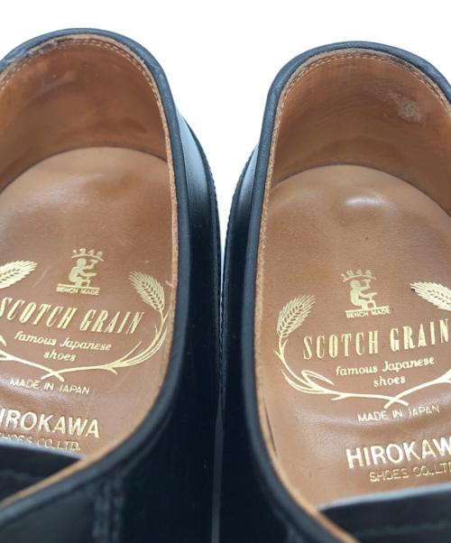 SCOTCH GRAIN（スコッチグレイン）SCOTCH GRAIN (スコッチグレイン) ドレスシューズ ブラック サイズ:24 1/2の古着・服飾アイテム