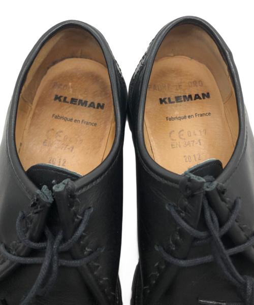 KLEMAN（クレマン）KLEMAN (クレマン) チロリアンシューズ ブラック サイズ:40の古着・服飾アイテム