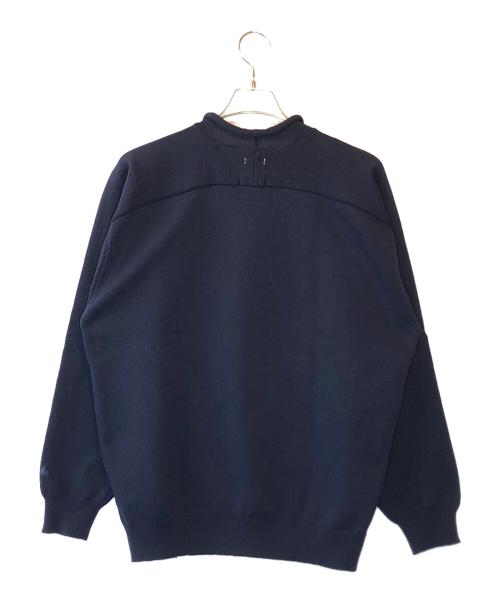 nanamica（ナナミカ）nanamica (ナナミカ) 12G Crew Neck Sweater ネイビー サイズ:XSの古着・服飾アイテム