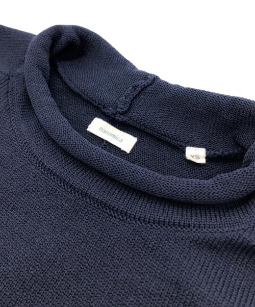 nanamica（ナナミカ）nanamica (ナナミカ) 12G Crew Neck Sweater ネイビー サイズ:XSの古着・服飾アイテム