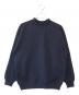 nanamica（ナナミカ）の古着「12G Crew Neck Sweater」｜ネイビー