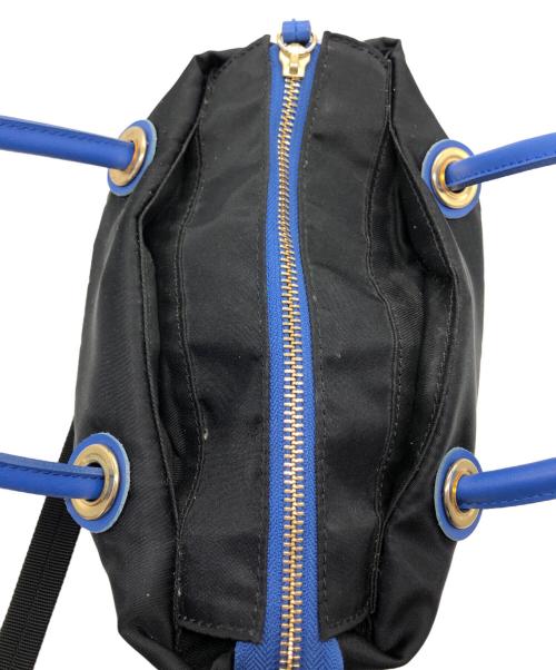 VIOLAd'ORO（ヴィオラドーロ）VIOLAd'ORO (ヴィオラドーロ) ノットハンドナイロントートXS ブラックの古着・服飾アイテム