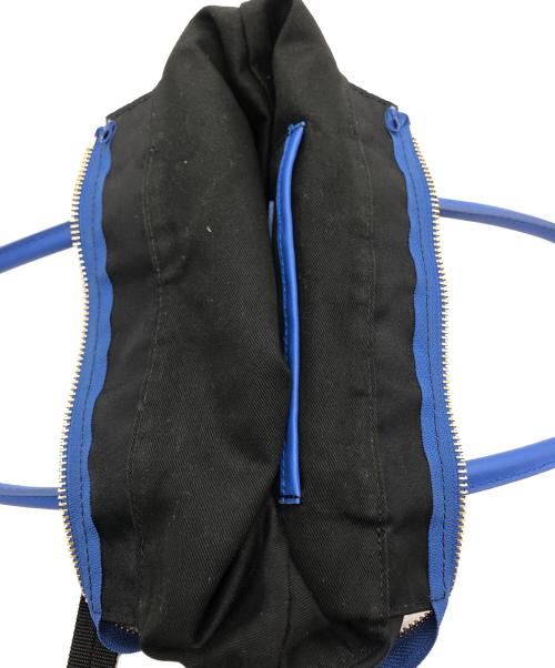 VIOLAd'ORO（ヴィオラドーロ）VIOLAd'ORO (ヴィオラドーロ) ノットハンドナイロントートXS ブラックの古着・服飾アイテム