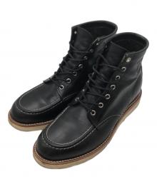 CHIPPEWA（チペワ）の古着「6インチモックトゥブーツブーツ」｜ブラック