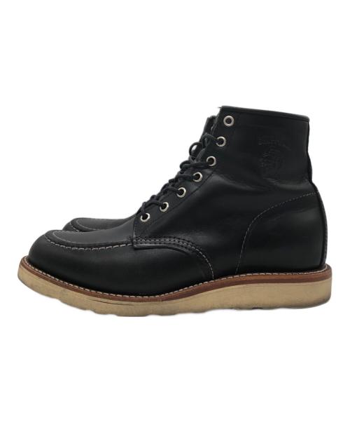 CHIPPEWA（チペワ）CHIPPEWA (チペワ) 6インチモックトゥブーツブーツ ブラック サイズ:8Dの古着・服飾アイテム