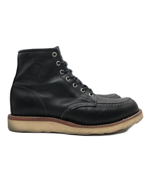 CHIPPEWA（チペワ）CHIPPEWA (チペワ) 6インチモックトゥブーツブーツ ブラック サイズ:8Dの古着・服飾アイテム