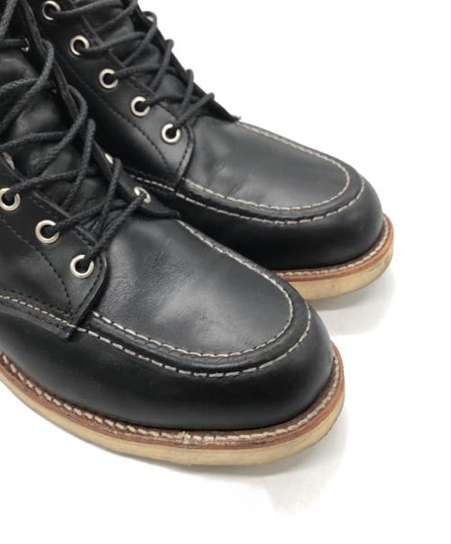 CHIPPEWA（チペワ）CHIPPEWA (チペワ) 6インチモックトゥブーツブーツ ブラック サイズ:8Dの古着・服飾アイテム