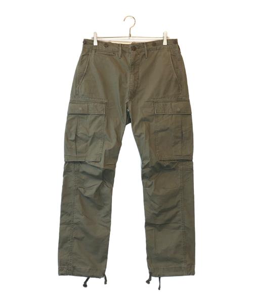 RRL（ダブルアールエル）RRL (ダブルアールエル) サープラス カーゴパンツ カーキ サイズ:33×32の古着・服飾アイテム