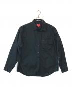 SUPREMEシュプリーム）の古着「TWILL MULTI POCKET SHIRT」｜ブラック