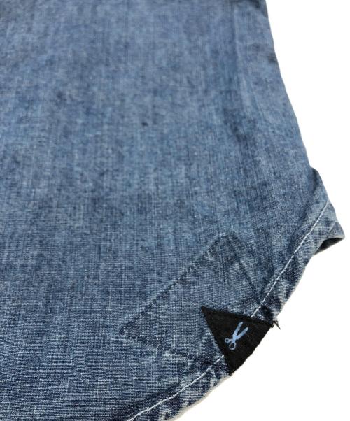 Denham（デンハム）Denham (デンハム) WIND AND SEA (ウィンダンシー) DENHAMxWDS DENIM SHIRTS ブルー サイズ:MEDIUMの古着・服飾アイテム