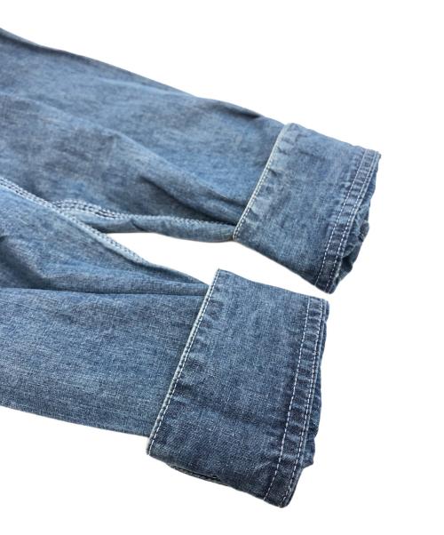 Denham（デンハム）Denham (デンハム) WIND AND SEA (ウィンダンシー) DENHAMxWDS DENIM SHIRTS ブルー サイズ:MEDIUMの古着・服飾アイテム