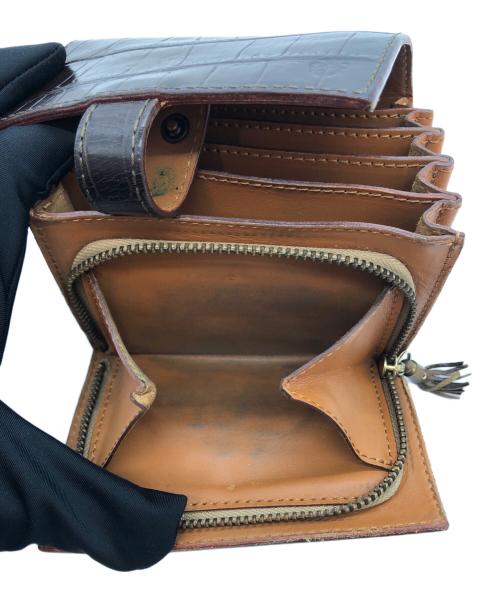 Felisi（フェリージ）Felisi (フェリージ) 2つ折り財布 ブラウンの古着・服飾アイテム