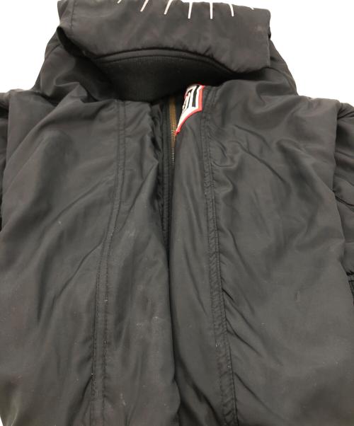 PUNK DRUNKERS（パンクドランカーズ）PUNK DRUNKERS (パンクドランカーズ) Cukui MA-1ジャケット ブラック サイズ:Mの古着・服飾アイテム